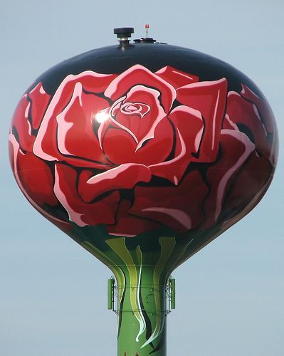 rose water tower