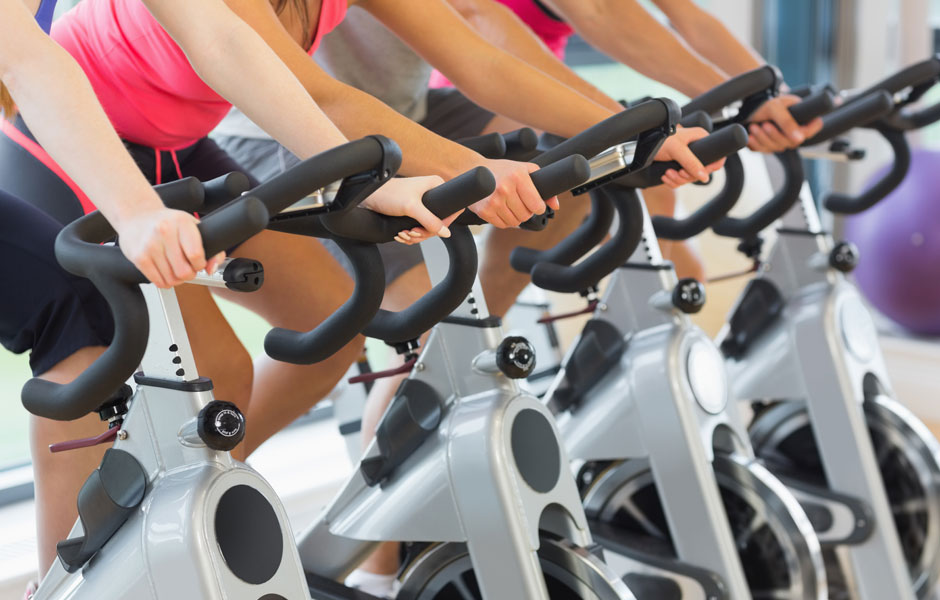 Image result for indoor biking 24 hour fit