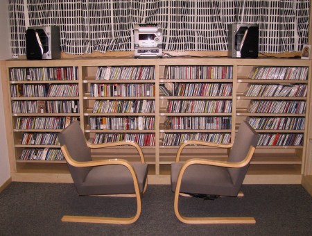 Mt. Angel Abbey Library music room, 2011.